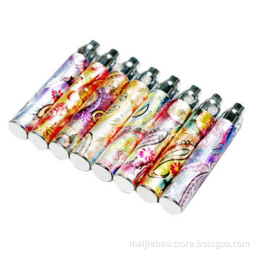 E-cigarette Batteries, Various Colors are Available, 650/900/1,100mAh, CE, RoHS Certified